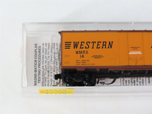 N Micro-Trains MTL 21240 WMRX Western Maryland 40' Plug Door Boxcar #14