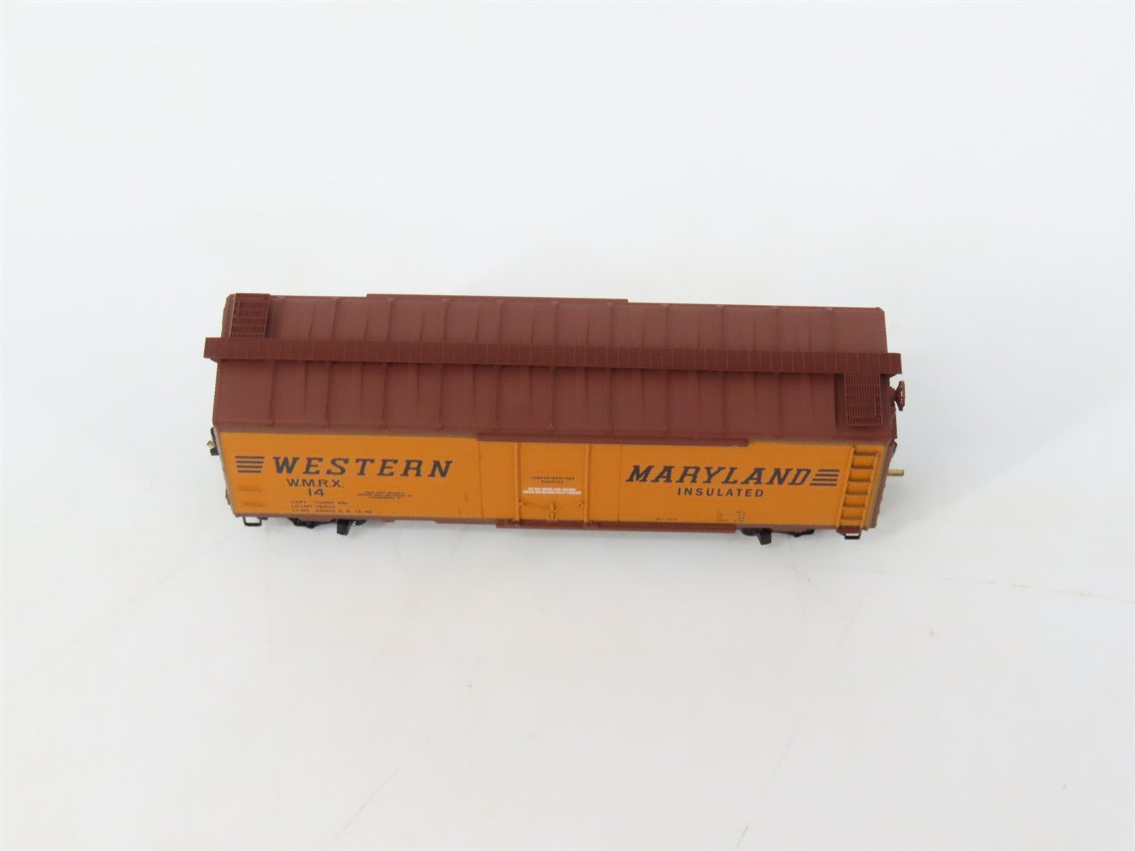 N Micro-Trains MTL 21240 WMRX Western Maryland 40' Plug Door Boxcar #14