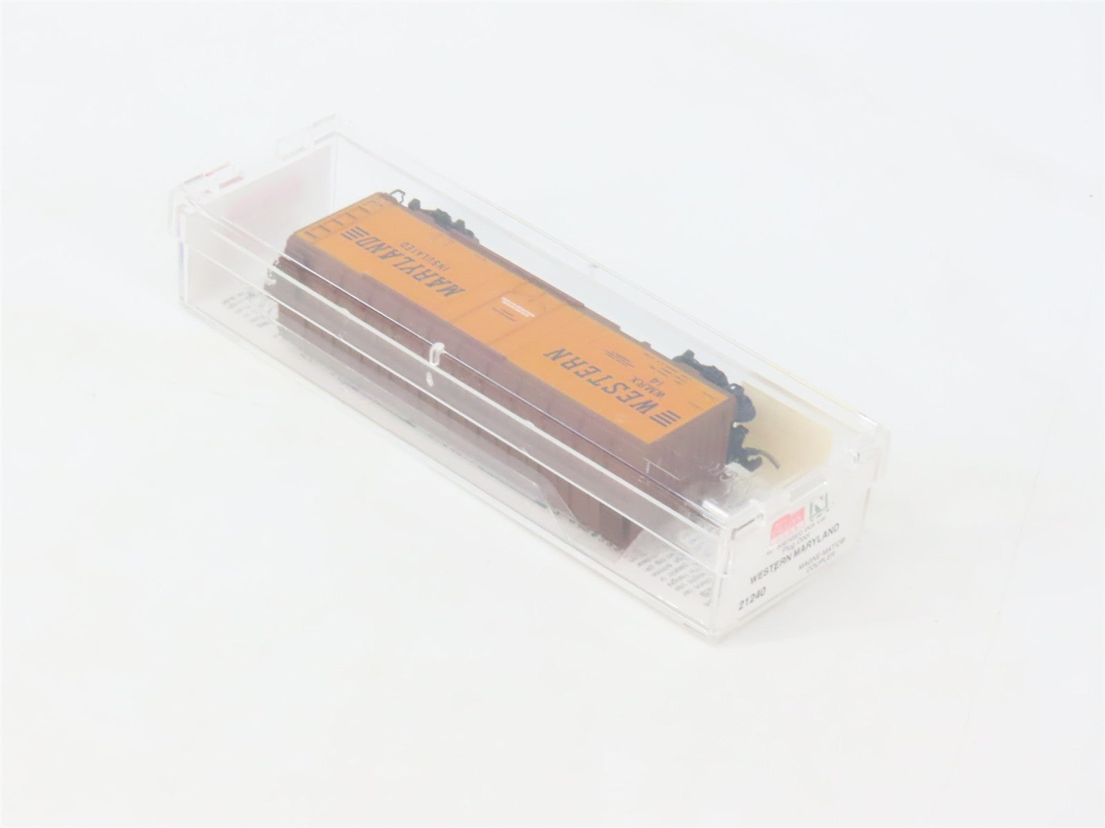 N Micro-Trains MTL 21240 WMRX Western Maryland 40' Plug Door Boxcar #14