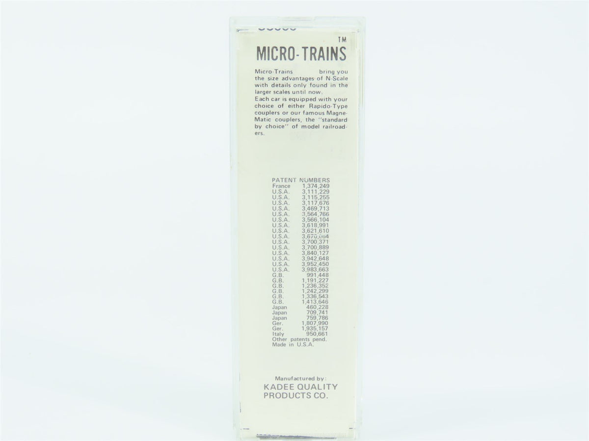 N Micro-Trains MTL Kadee 35000 Dimensional Data 40&#39; Despatch Stockcar