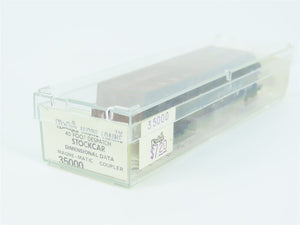 N Micro-Trains MTL Kadee 35000 Dimensional Data 40' Despatch Stockcar