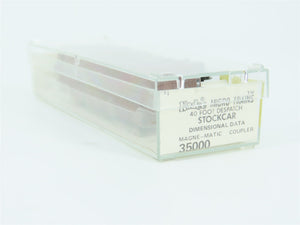 N Micro-Trains MTL Kadee 35000 Dimensional Data 40' Despatch Stockcar