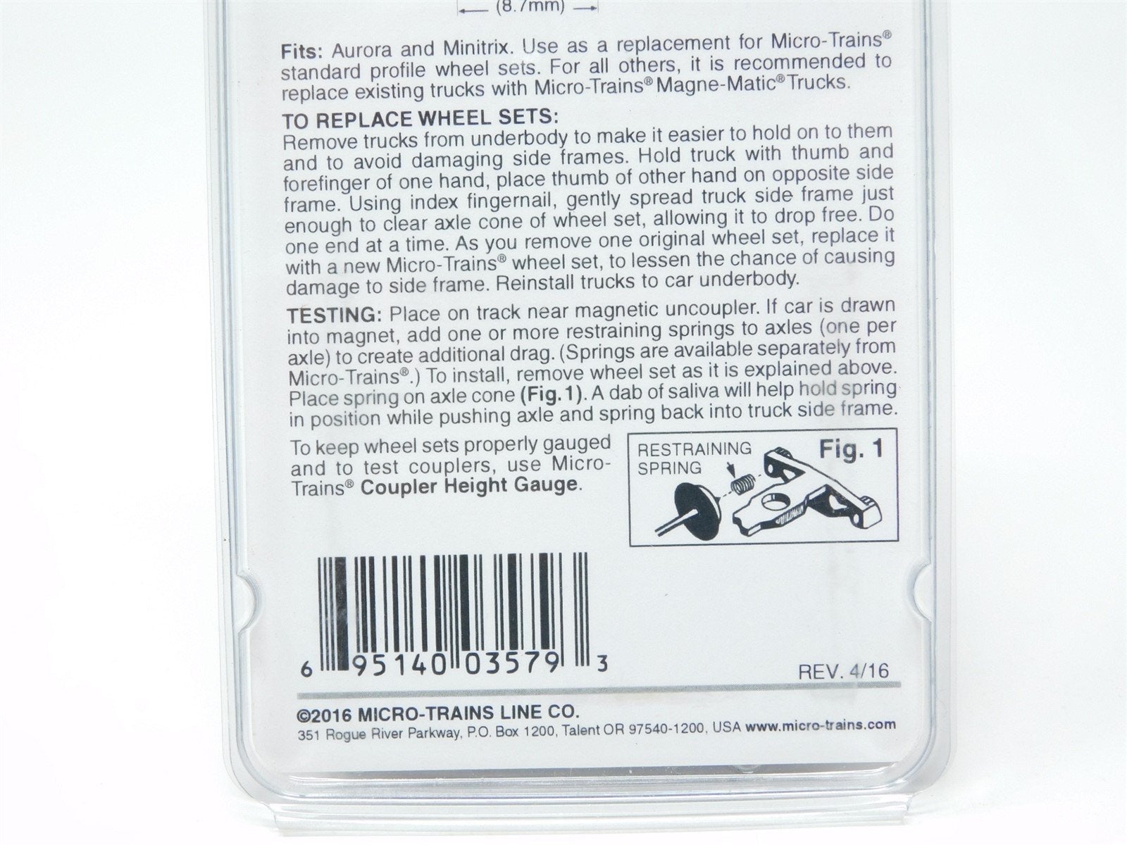 N Scale Micro-Trains MTL 00312007 (402) Passenger 36