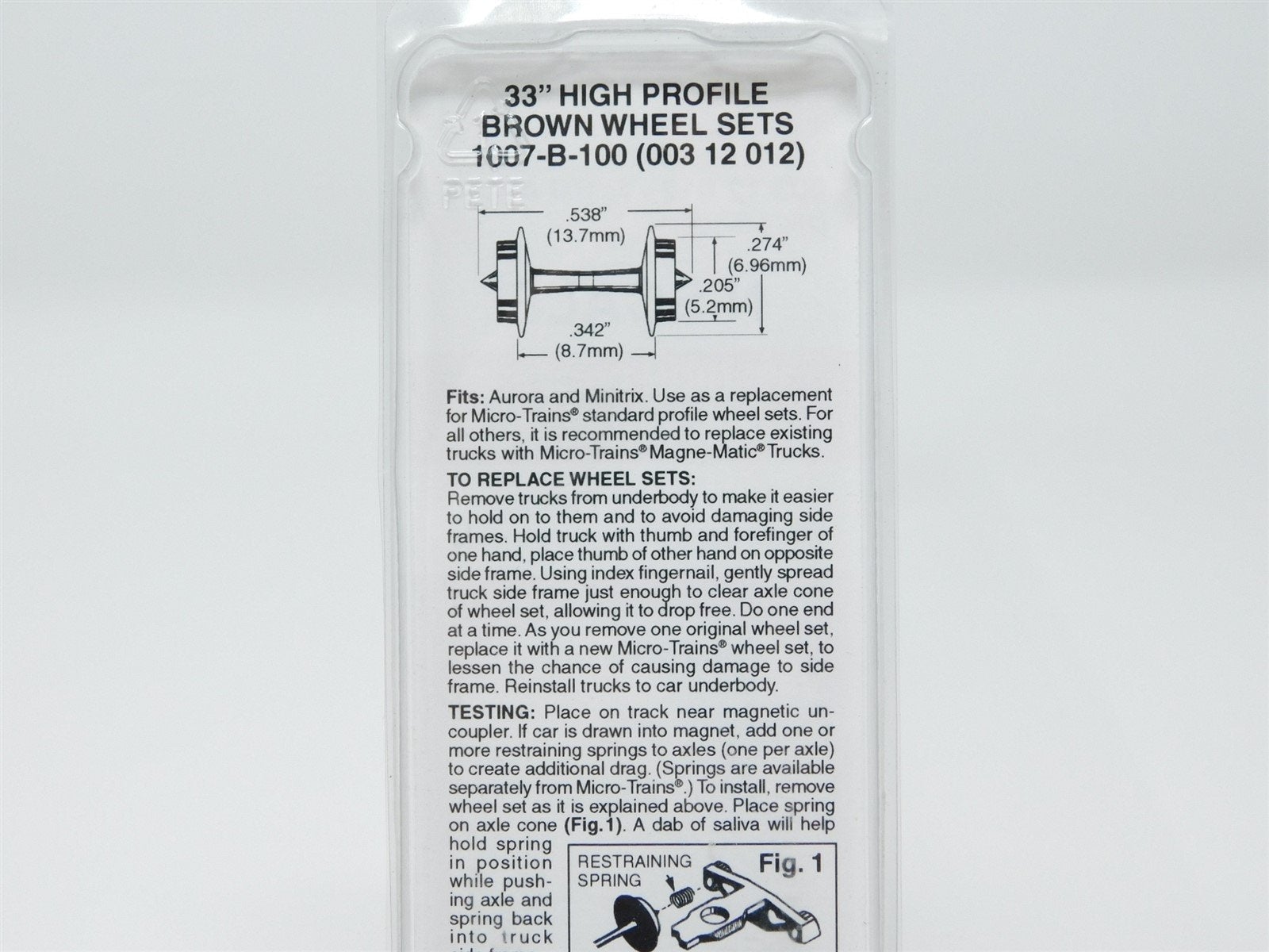 N Scale Micro-Trains MTL 00312012 High Profile 33