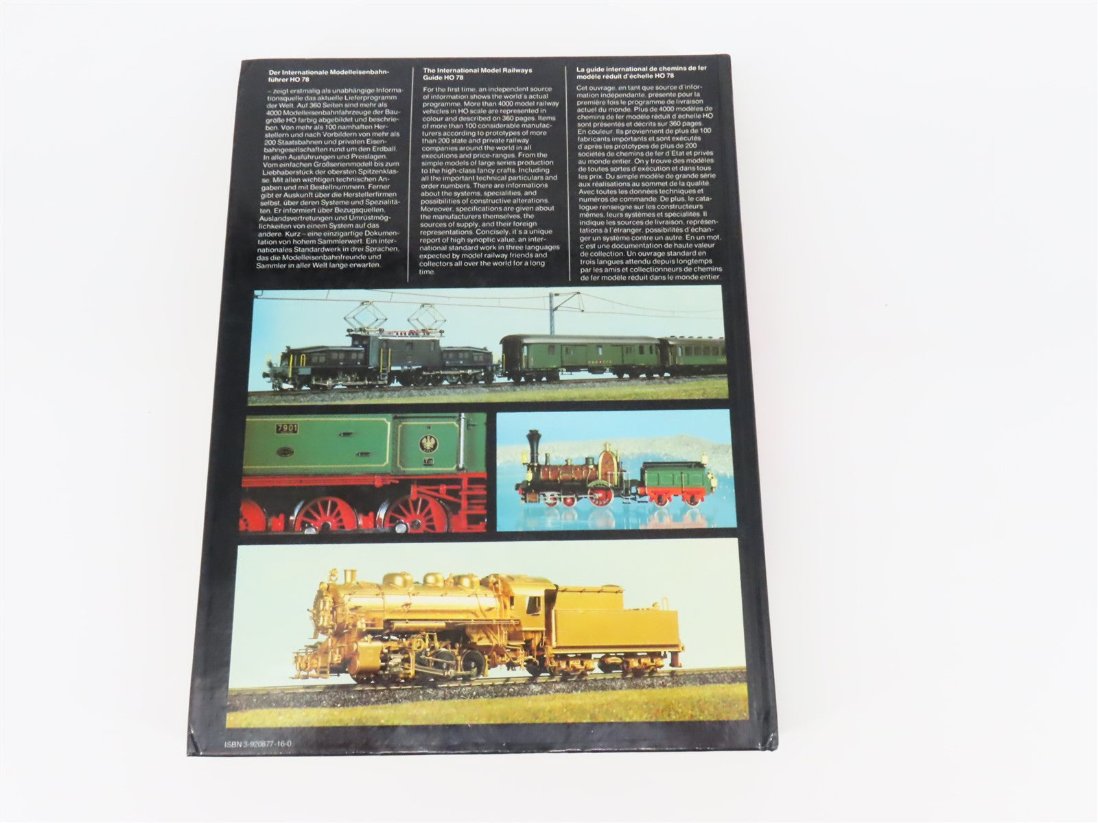 BOOK - International Model Railways Guide HO 78/79 - 1978 - Hardcover