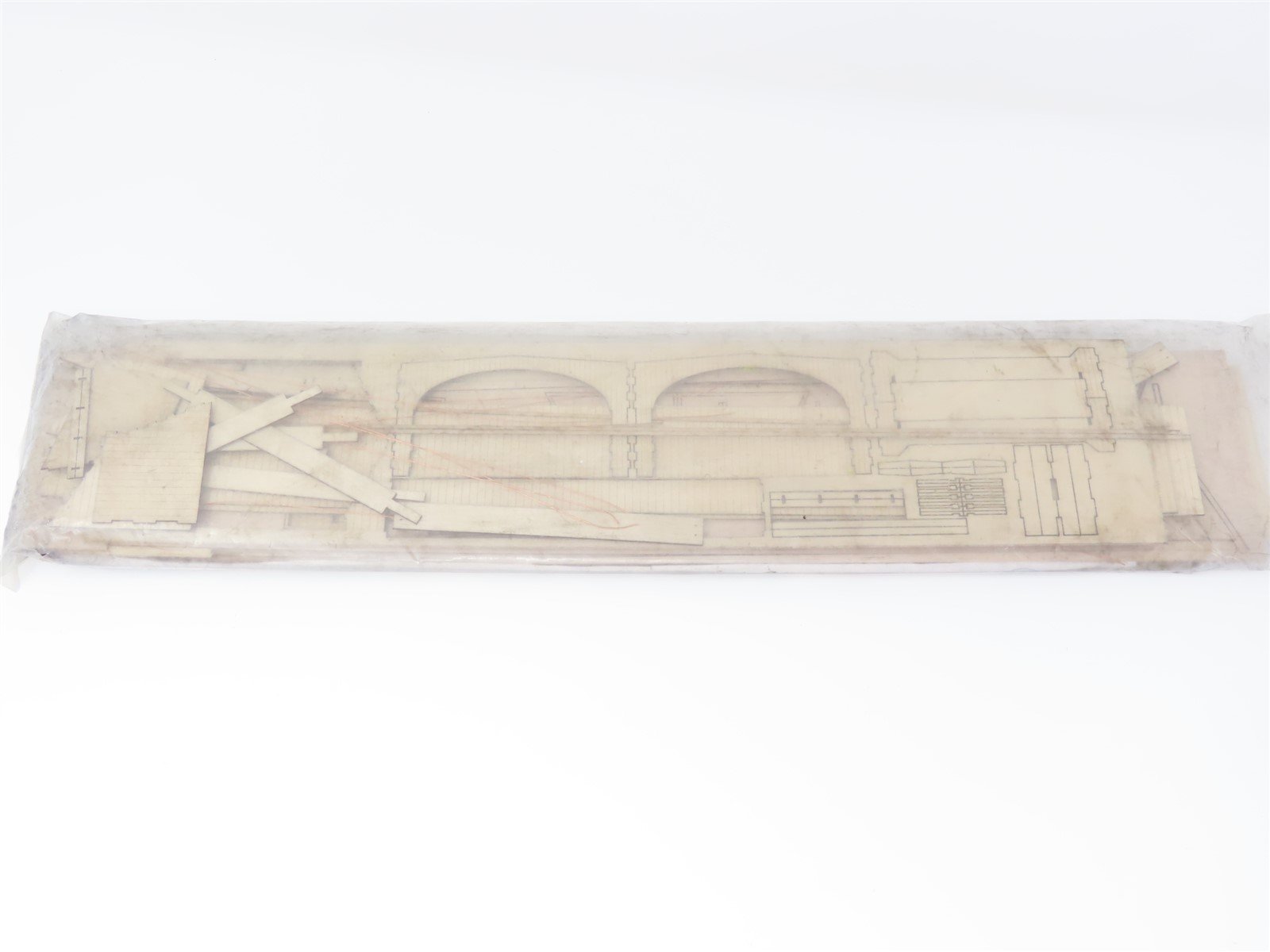 HO 1/87 Scale GCLaser Kit #1318 Covered Bridge - Sealed