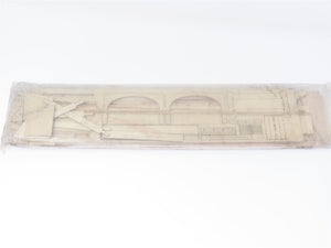 HO 1/87 Scale GCLaser Kit #1318 Covered Bridge - Sealed