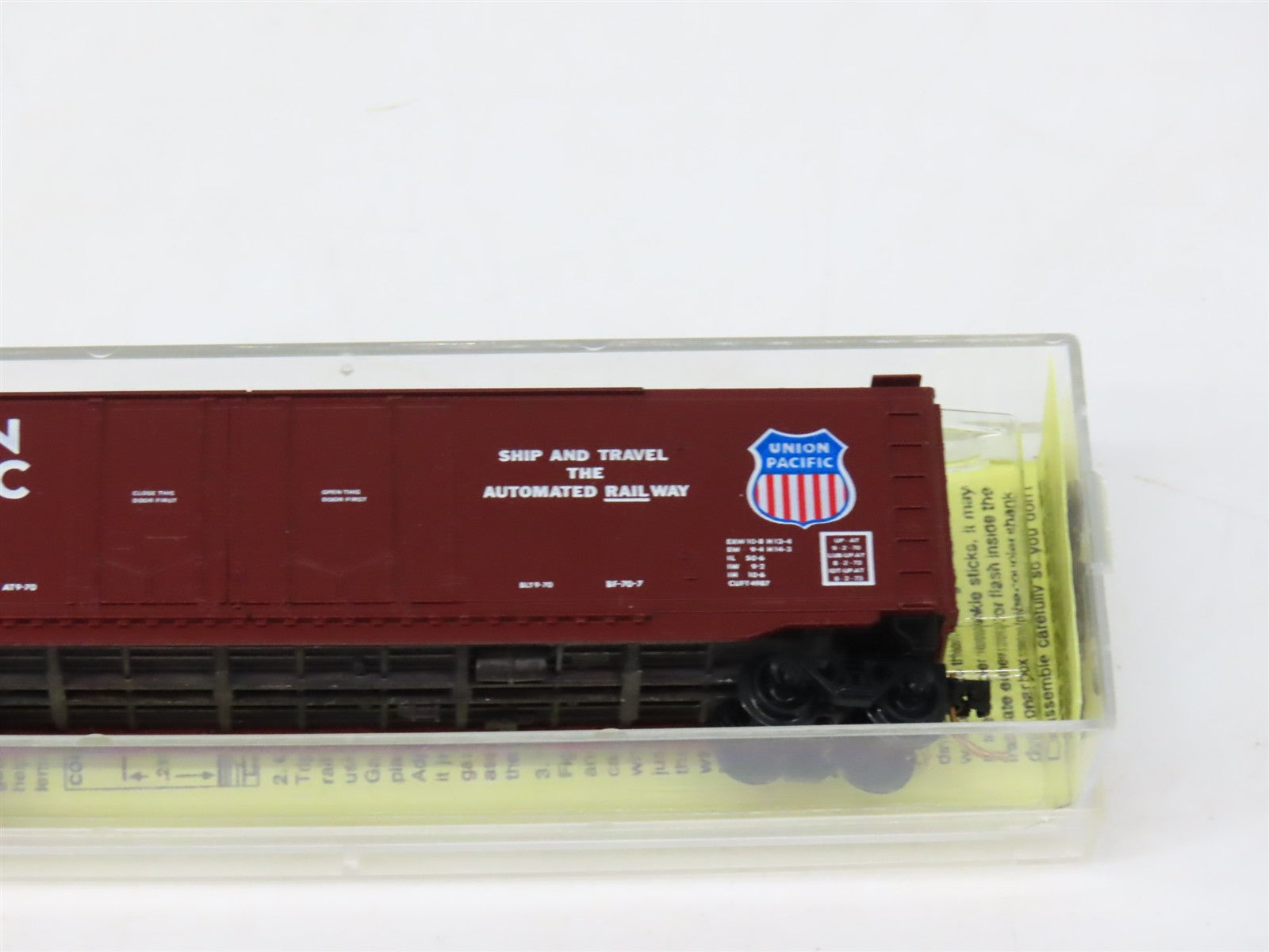 N Scale Micro-Trains MTL 36030 UP Union Pacific 50' Plug Door Box Car #169170