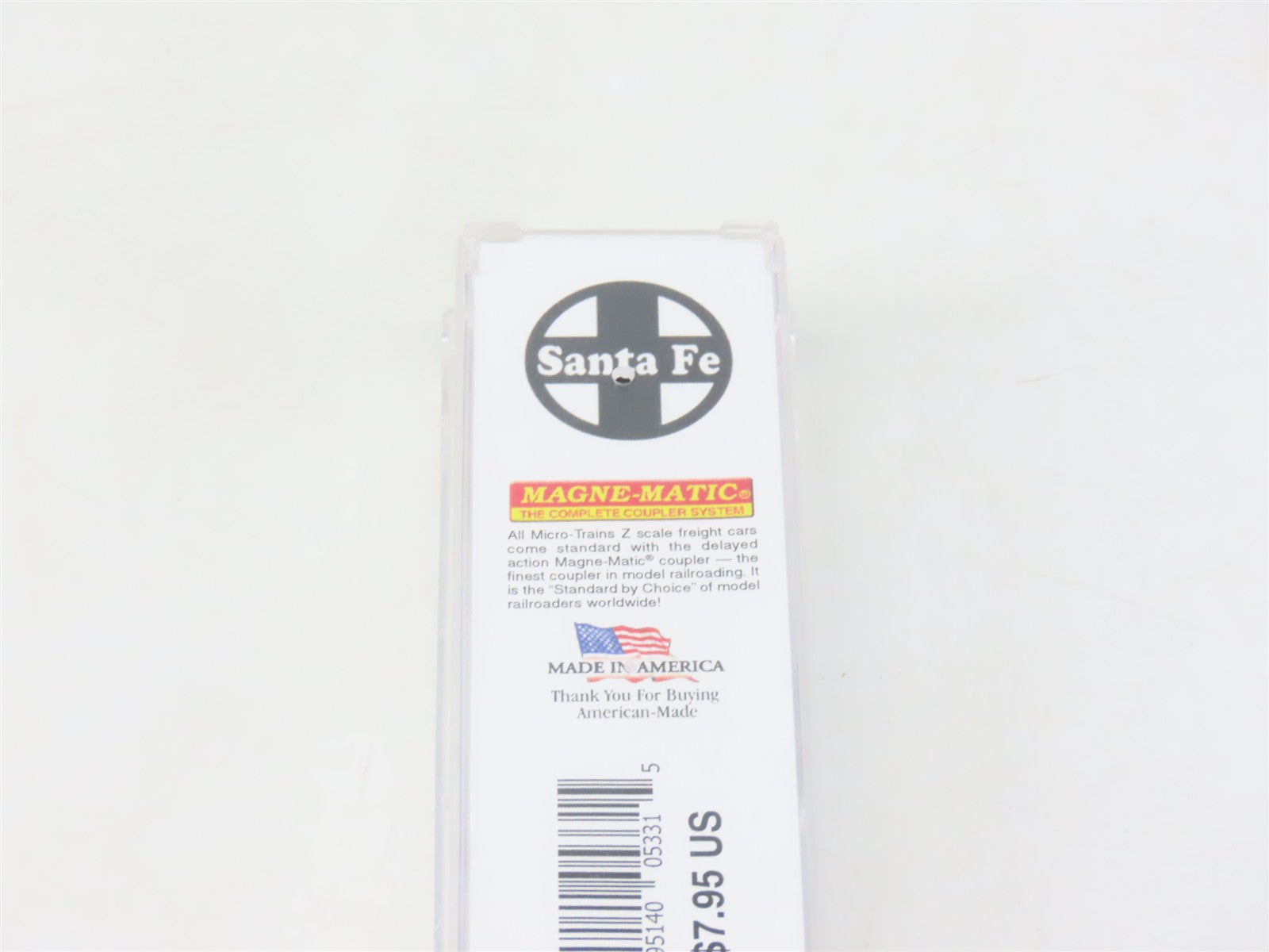Z Scale Micro-Trains MTL 76100190 SFTU Santa Fe 40' Container #260173