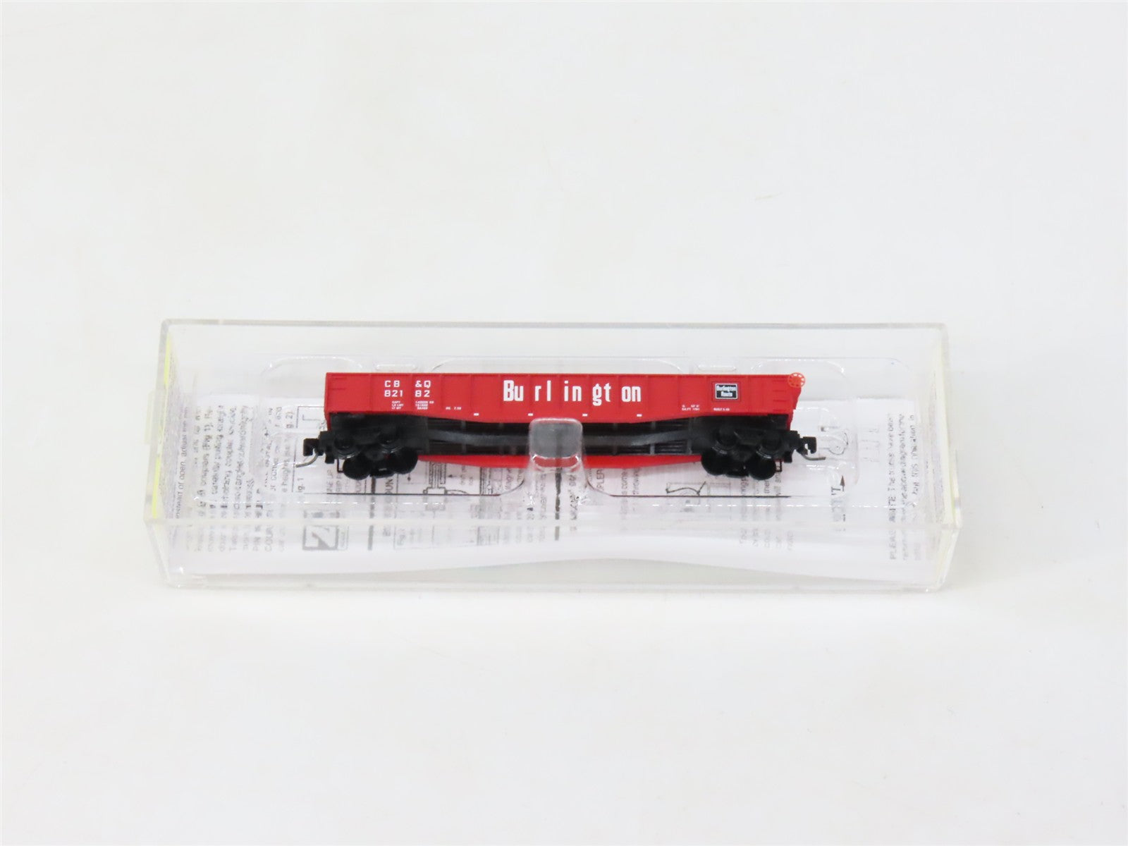 Z Scale Micro-Trains MTL 52200162 CB&Q Burlington Route 50' Gondola #82182