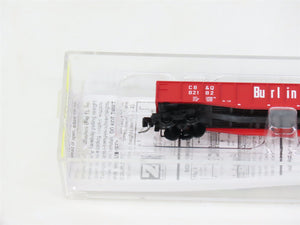 Z Scale Micro-Trains MTL 52200162 CB&Q Burlington Route 50' Gondola #82182