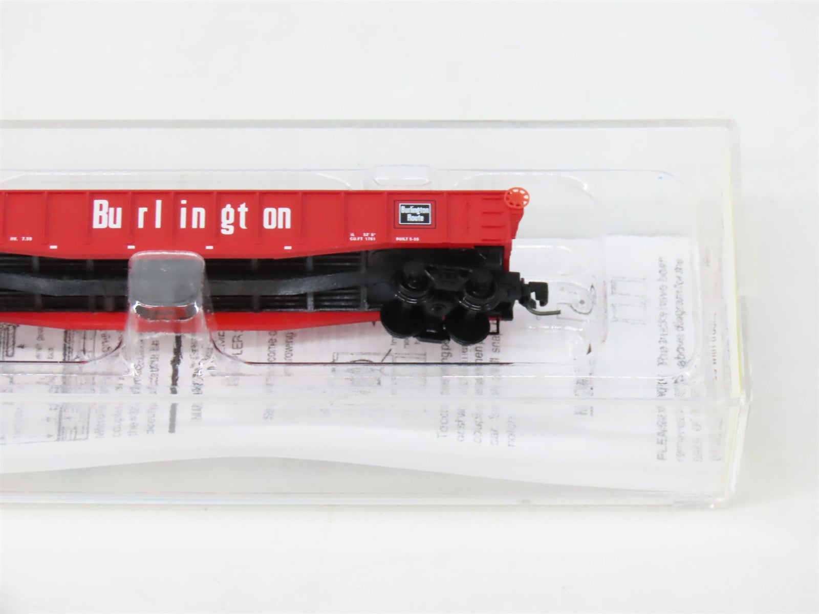 Z Scale Micro-Trains MTL 52200162 CB&Q Burlington Route 50' Gondola #82182