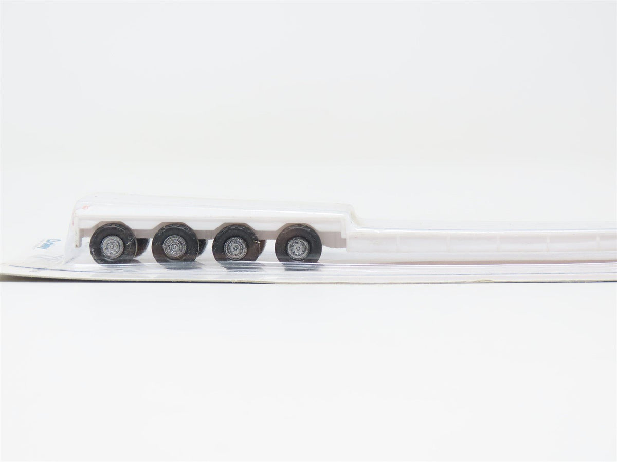 HO Scale Boley #2028 Die-Cast &amp; Plastic Truck - (Black Cab/White Bed) - Sealed