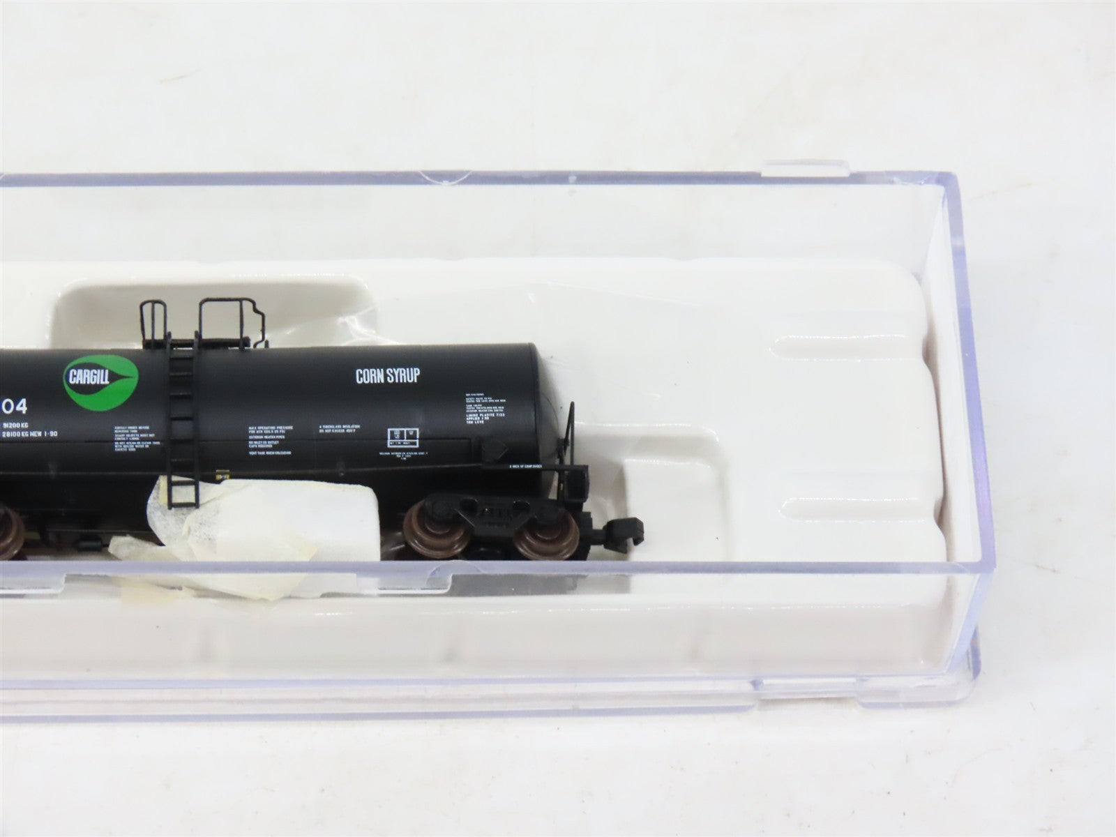 N Scale Atlas 40224 CRGX Cargill Corn Syrup 17,600 Tank Car w/ Solid Marks #5204