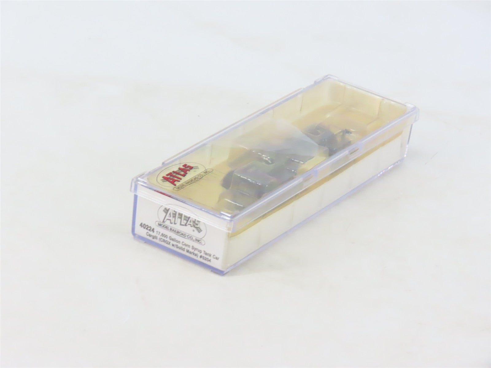 N Scale Atlas 40224 CRGX Cargill Corn Syrup 17,600 Tank Car w/ Solid Marks #5204