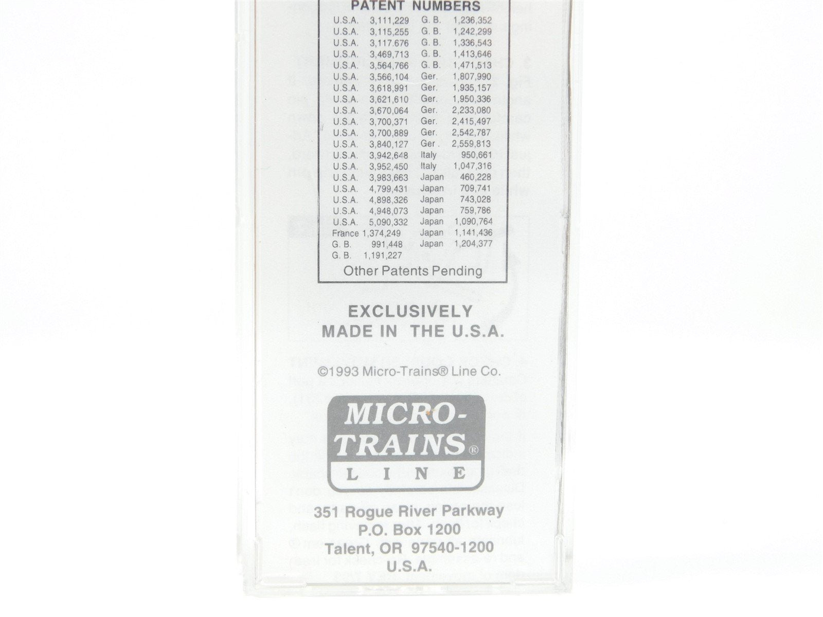 N Micro-Trains MTL Special Run NSC 94-13 N-TRAK East Rail Fun 50' Box Car #1994