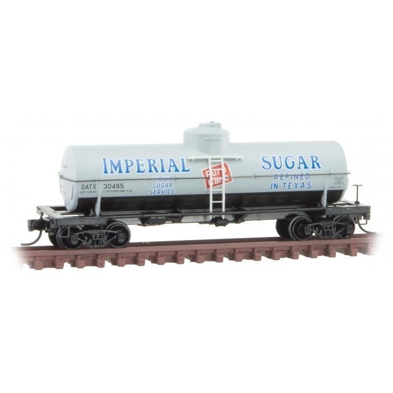 N Micro-Trains MTL 06500196 GATX Imperial Sugar 39&#39; Single Dome Tank Car #30465