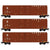 N Scale Micro-Trains MTL 99300181 CR Conrail 60' Box Car 3-Car Runner Pack