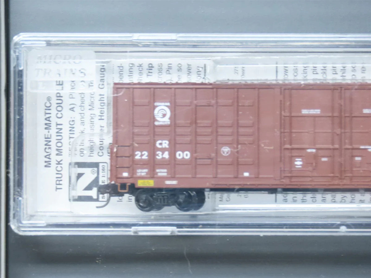 N Scale Micro-Trains MTL 99300181 CR Conrail 60&#39; Box Car 3-Car Runner Pack