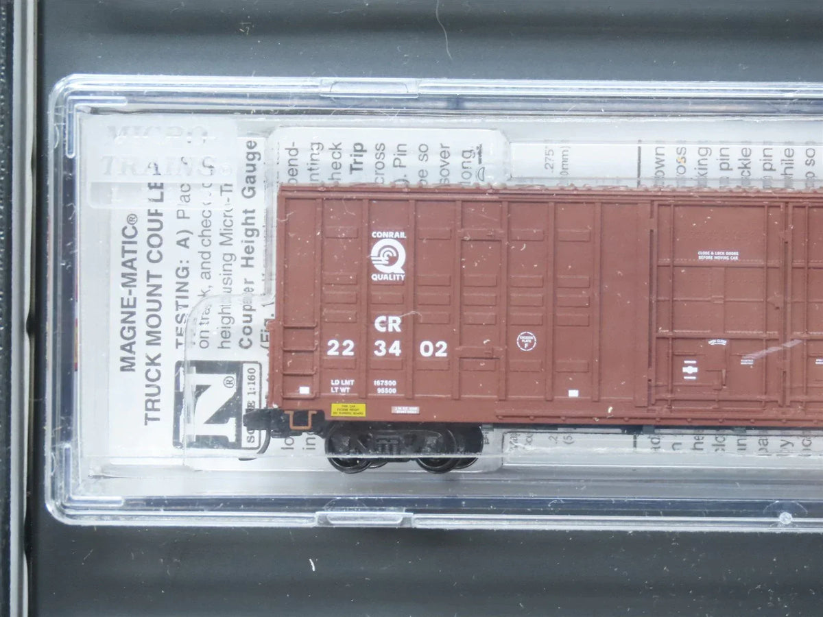 N Scale Micro-Trains MTL 99300181 CR Conrail 60&#39; Box Car 3-Car Runner Pack