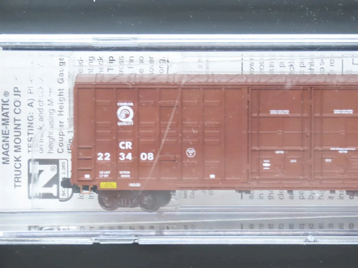 N Scale Micro-Trains MTL 99300181 CR Conrail 60&#39; Box Car 3-Car Runner Pack