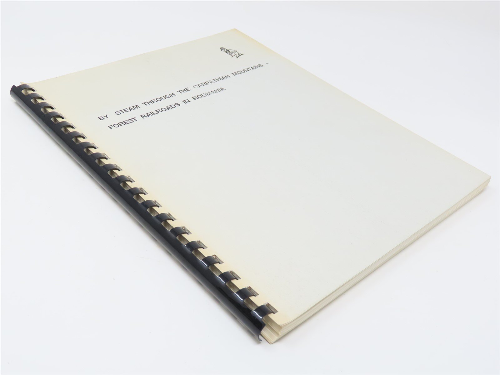 By Steam Through The Carpathian Mountains Forest Railroads by Hofmeister Book