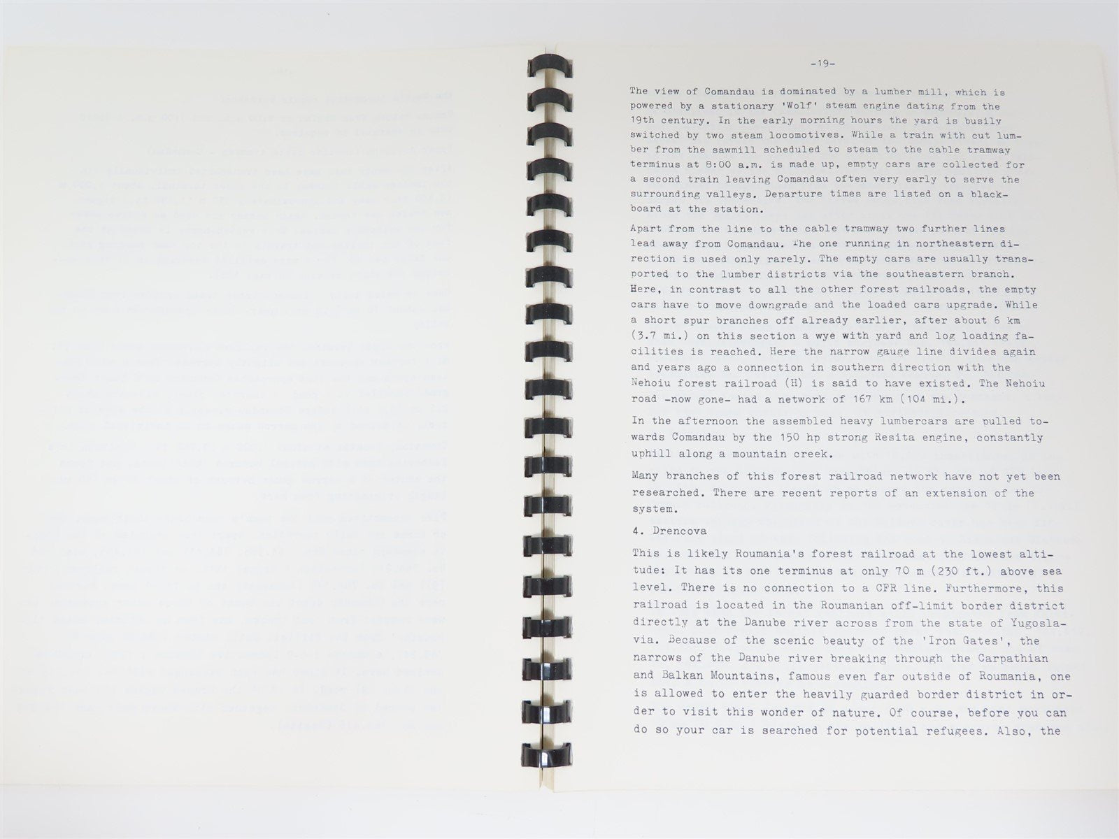 By Steam Through The Carpathian Mountains Forest Railroads by Hofmeister Book