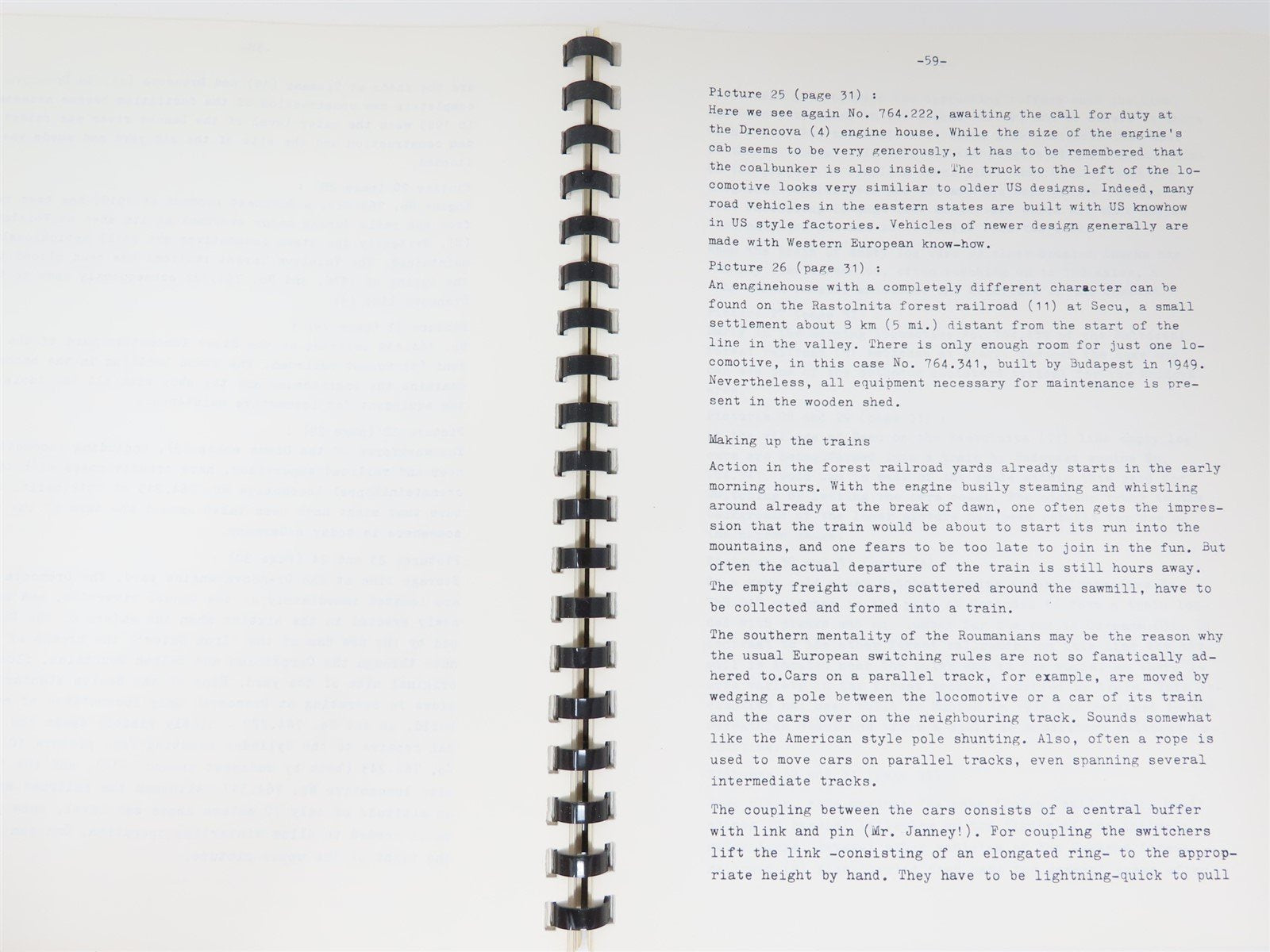 By Steam Through The Carpathian Mountains Forest Railroads by Hofmeister Book