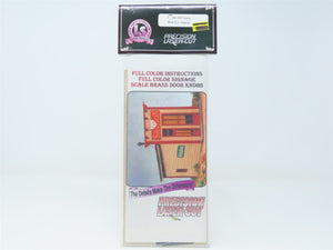 HO 1/87 Scale Laser Structures Ltd. #1460 Red Eye Salmon Laser-Cut Kit