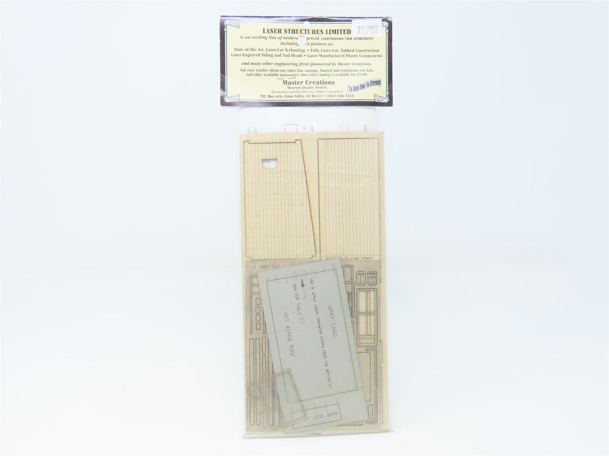 HO 1/87 Scale Laser Structures Ltd. #1460 Red Eye Salmon Laser-Cut Kit