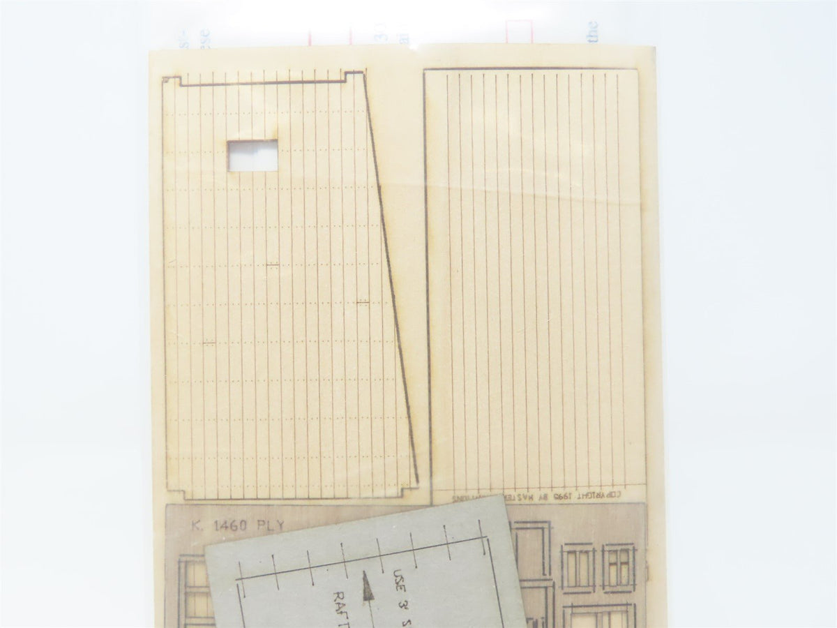 HO 1/87 Scale Laser Structures Ltd. #1460 Red Eye Salmon Laser-Cut Kit