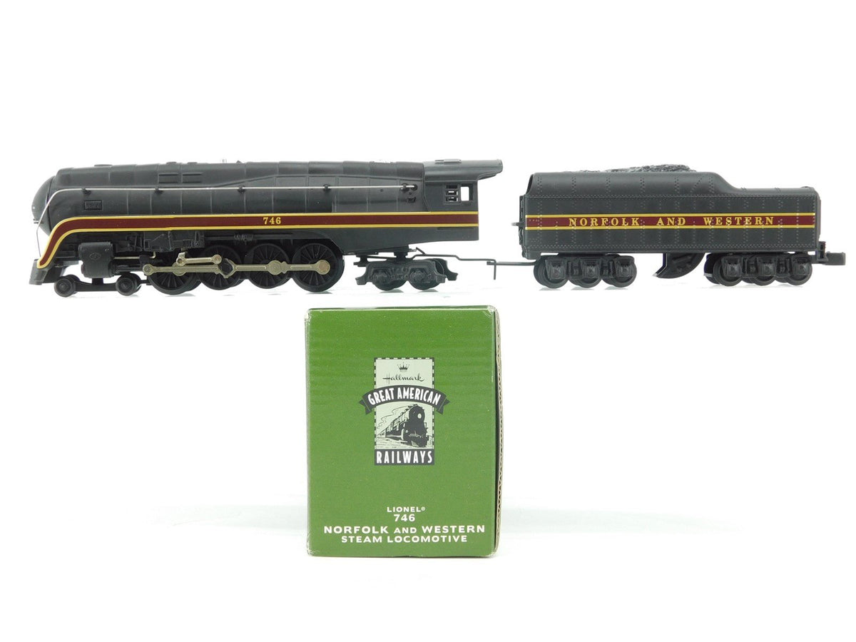 Lionel Hallmark 746 N&amp;W Norfolk &amp; Western 4-8-4 Steam w/ Track - DISPLAY ONLY