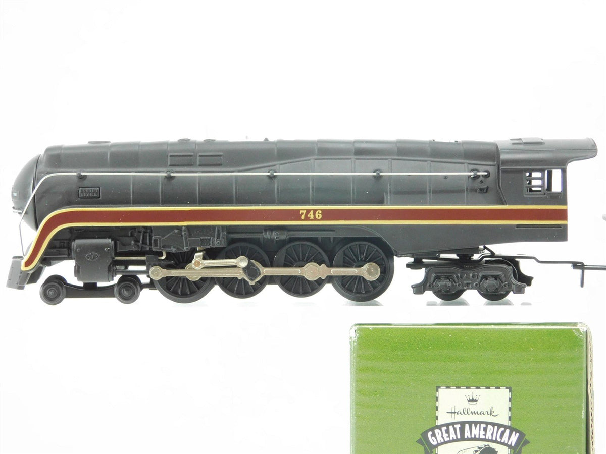 Lionel Hallmark 746 N&amp;W Norfolk &amp; Western 4-8-4 Steam w/ Track - DISPLAY ONLY