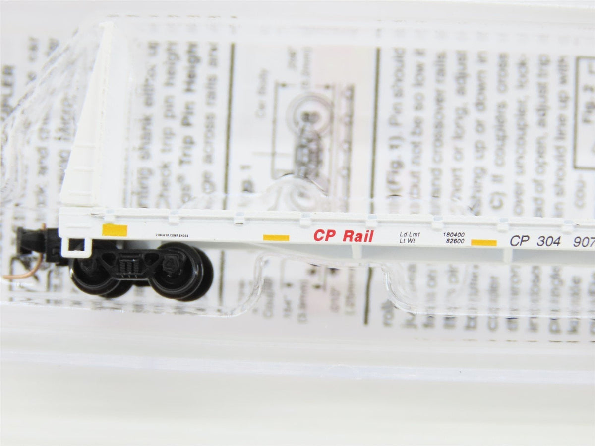 Z Scale Micro-Trains MTL #52700202 CP Rail 60&#39; Bulkhead Flat Car #304907