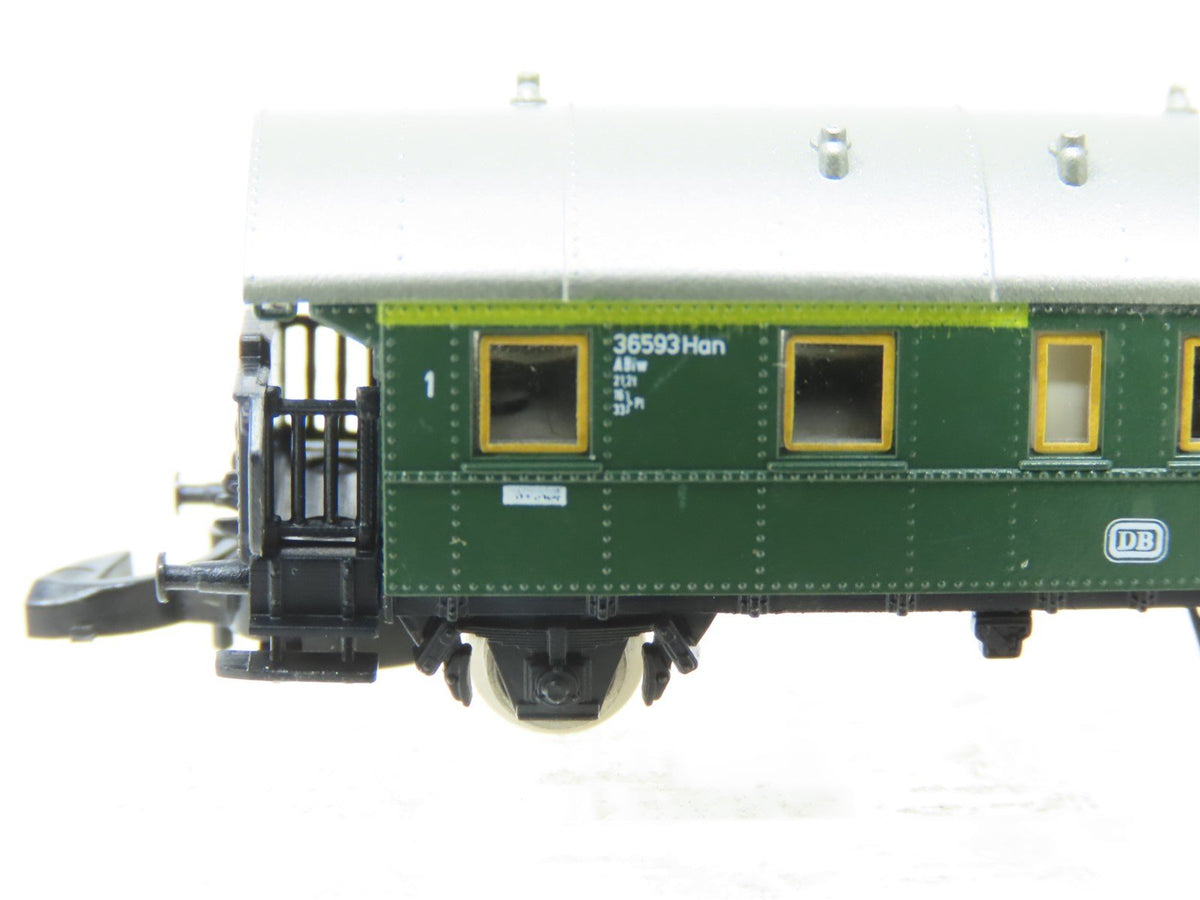 Z Scale Marklin 8750 DB &quot;Thunder Box&quot; 2nd Class Coach Passenger 85219 - Era III