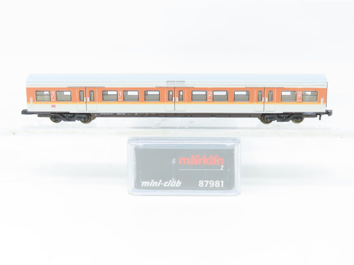 Z Marklin 87981 DB German Rail 1st &amp; 2nd Class Coach Passenger #508020-33126-0