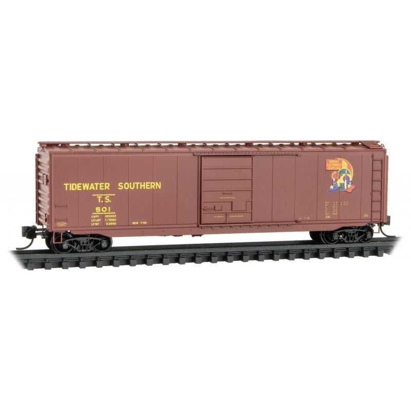 N Micro-Trains MTL 03100570 TS Tidewater Southern 50' Single Door Box Car #501
