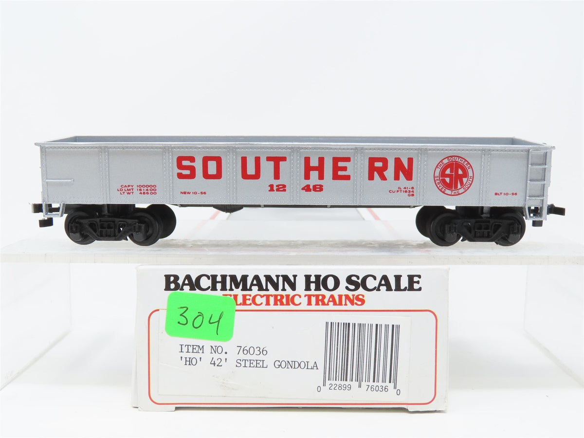 HO Scale Bachmann 76036 SOU Southern Railway 42&#39; Steel Gondola #1248