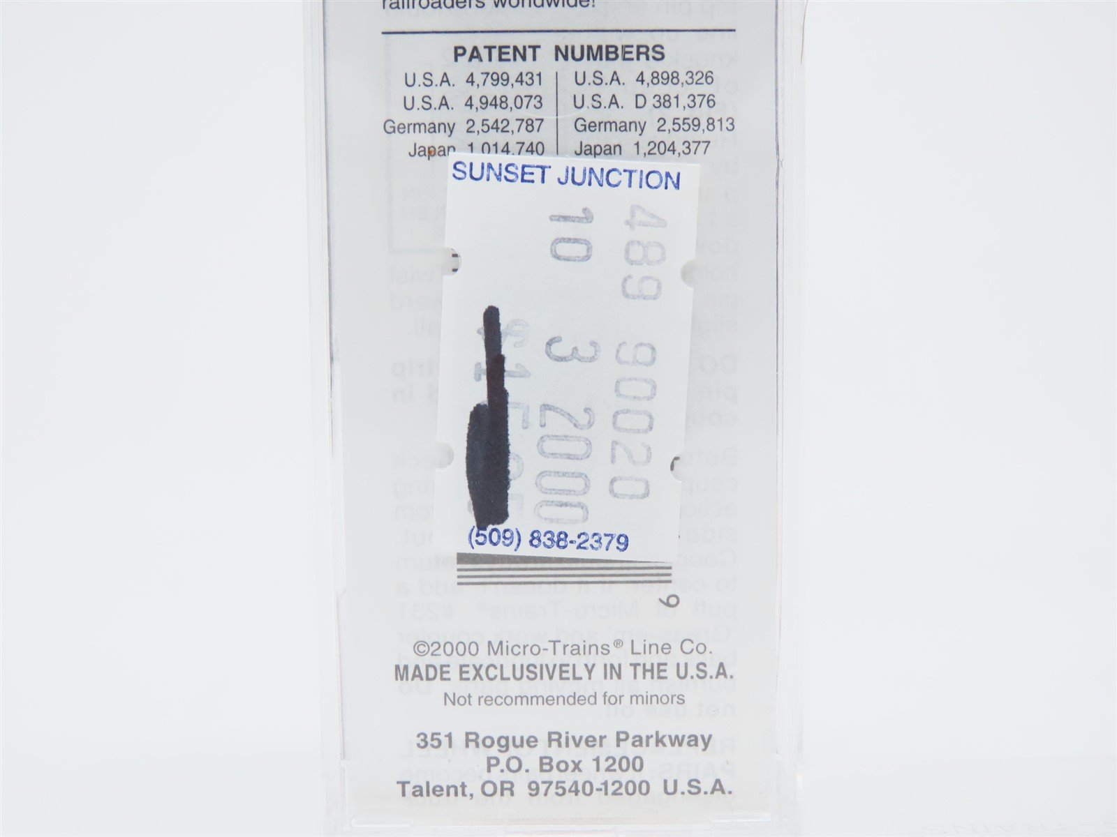 N Scale Micro-Trains MTL 90020 10th Anniversary 