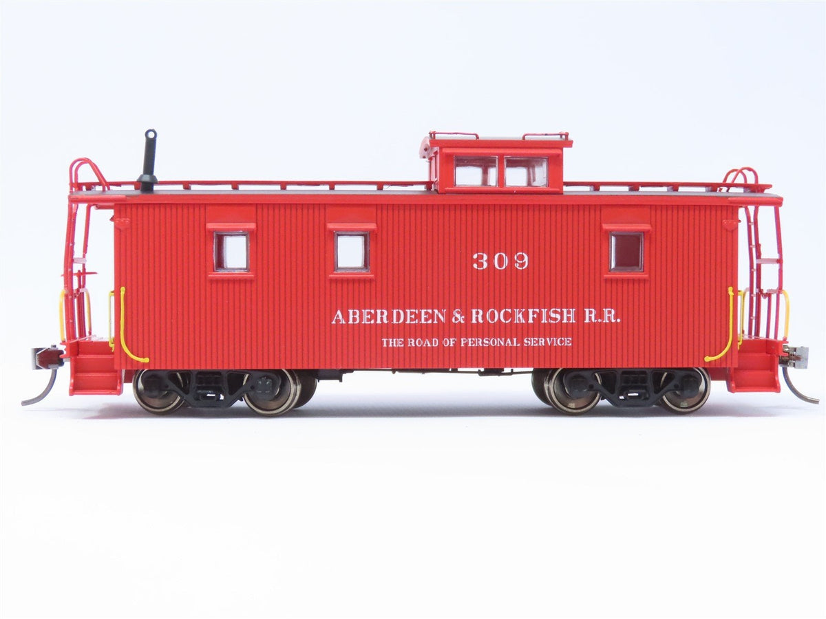 HO East Coast Railroads ECRR-51/52 A&amp;R Aberdeen &amp; Rockfish 36&#39; Wood Caboose Set