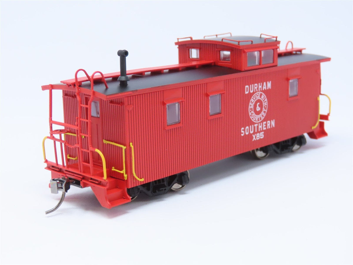 HO East Coast Railroads ECRR-53/54 D&amp;S Durham &amp; Southern 36&#39; Wood Caboose Set