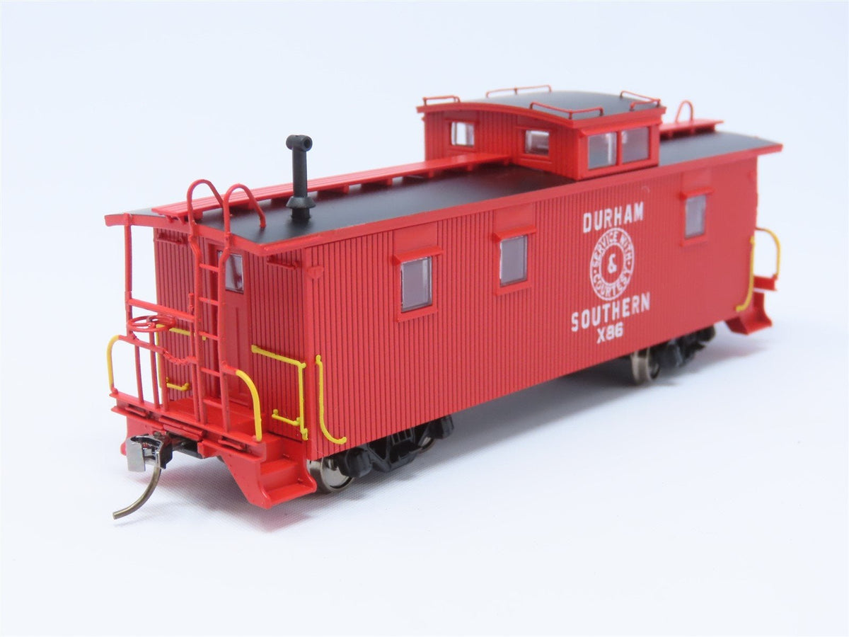 HO East Coast Railroads ECRR-53/54 D&amp;S Durham &amp; Southern 36&#39; Wood Caboose Set