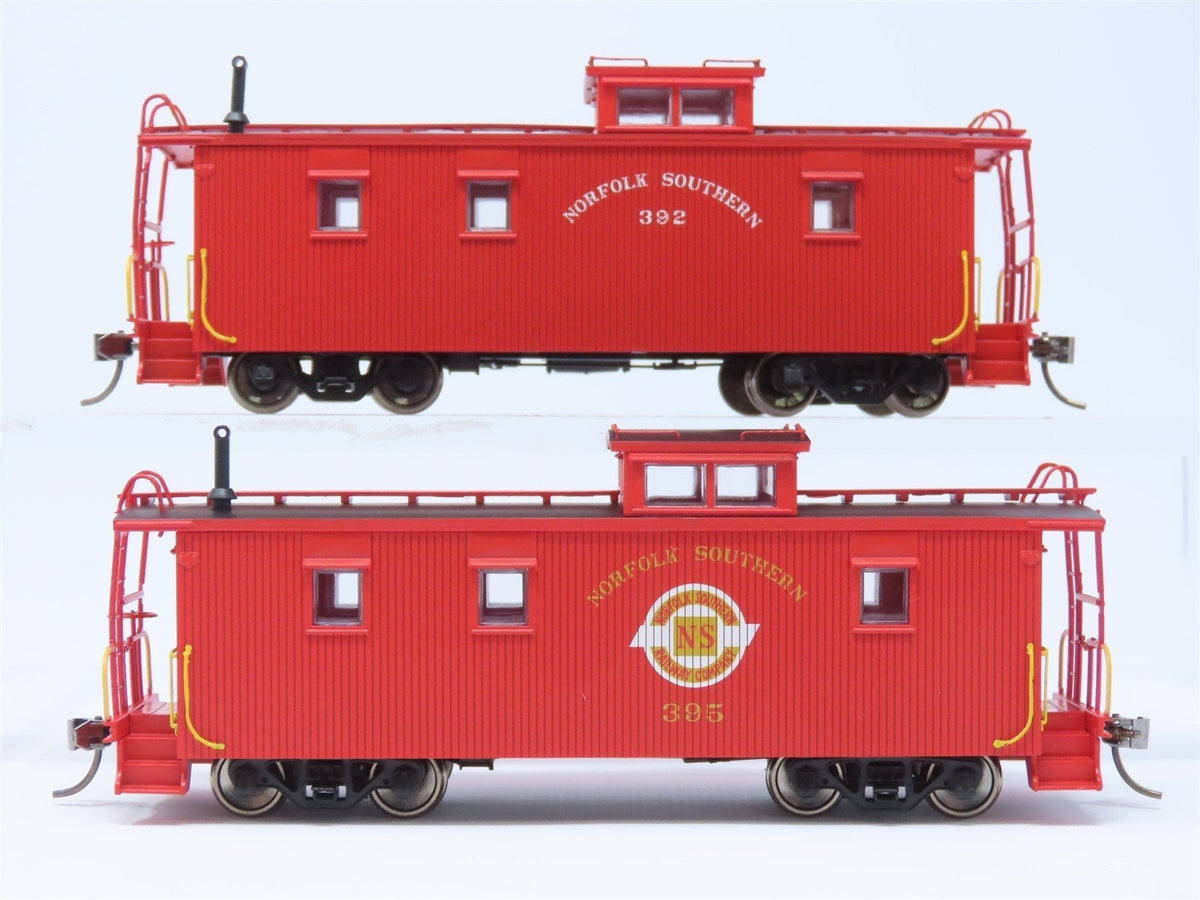 HO East Coast Railroads ECRR-56/58 NS Norfolk Southern 36&#39; Wood Caboose Set