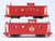 HO East Coast Railroads ECRR-56/58 NS Norfolk Southern 36' Wood Caboose Set