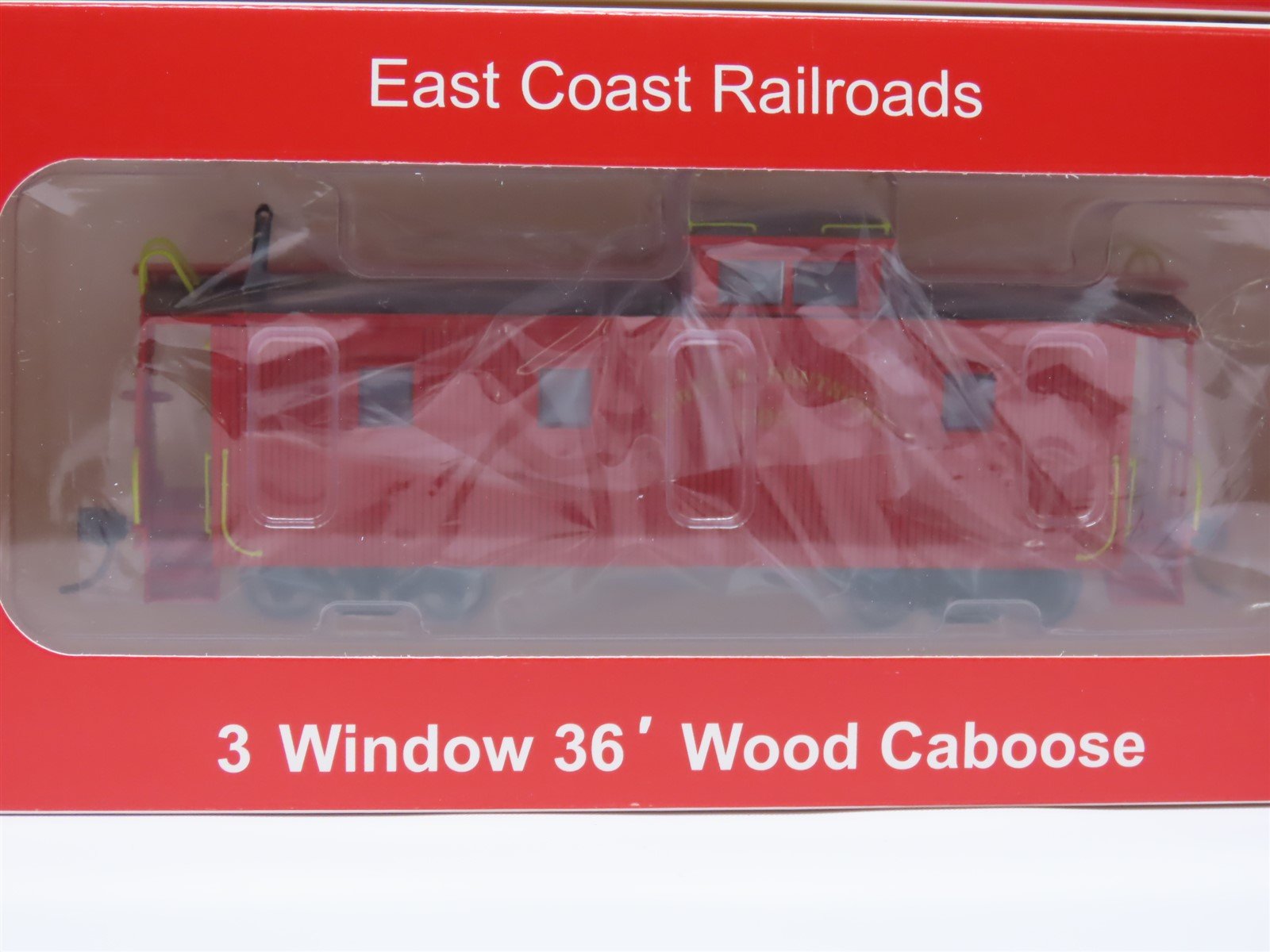 HO East Coast Railroads ECRR-57/59 NS Norfolk Southern 36' Wood Caboose Set