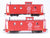 HO East Coast Railroads ECRR-61/62 SAL Seaboard Air Line 36' Wood Caboose Set