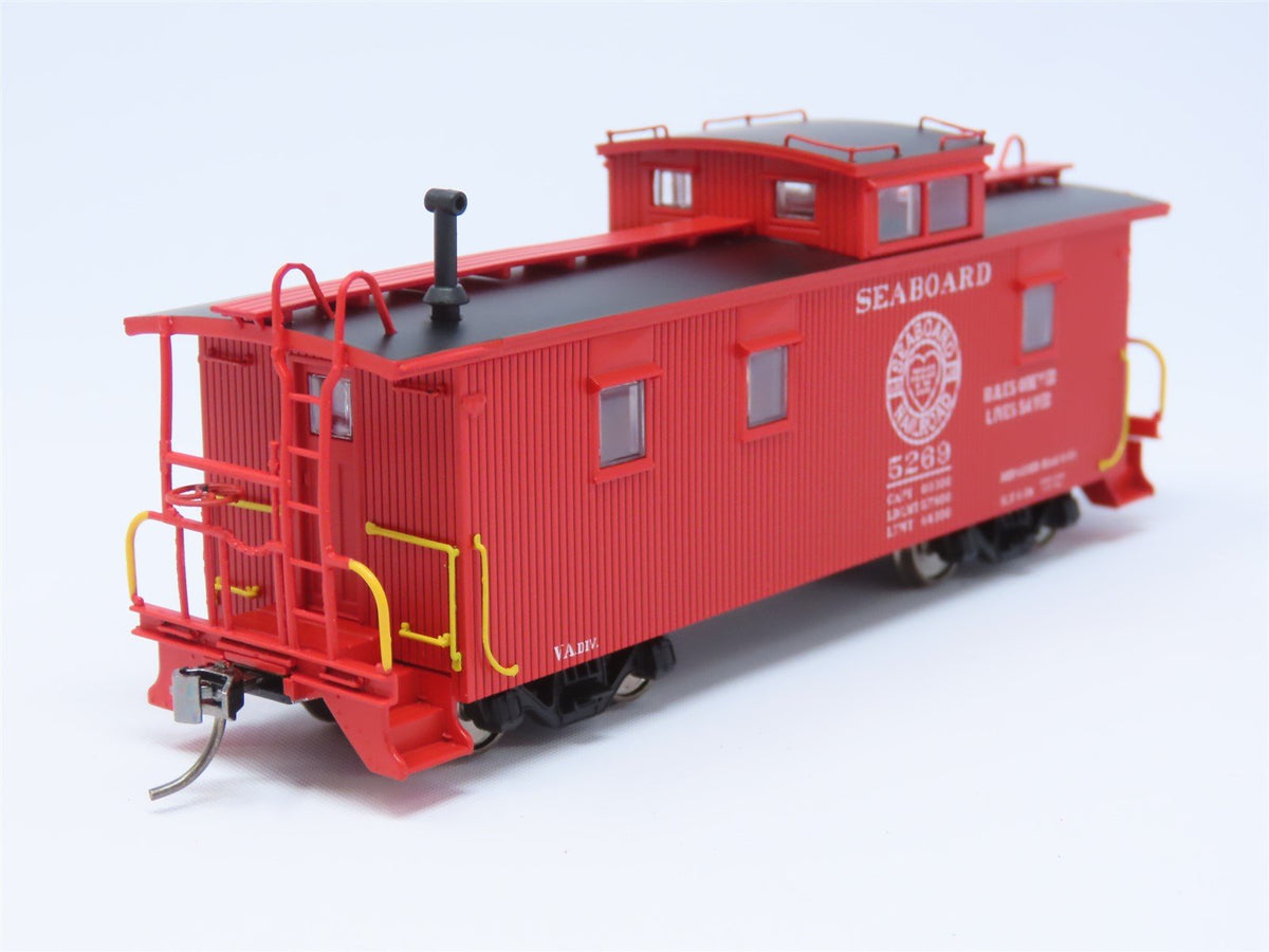 HO East Coast Railroads ECRR-61/62 SAL Seaboard Air Line 36&#39; Wood Caboose Set