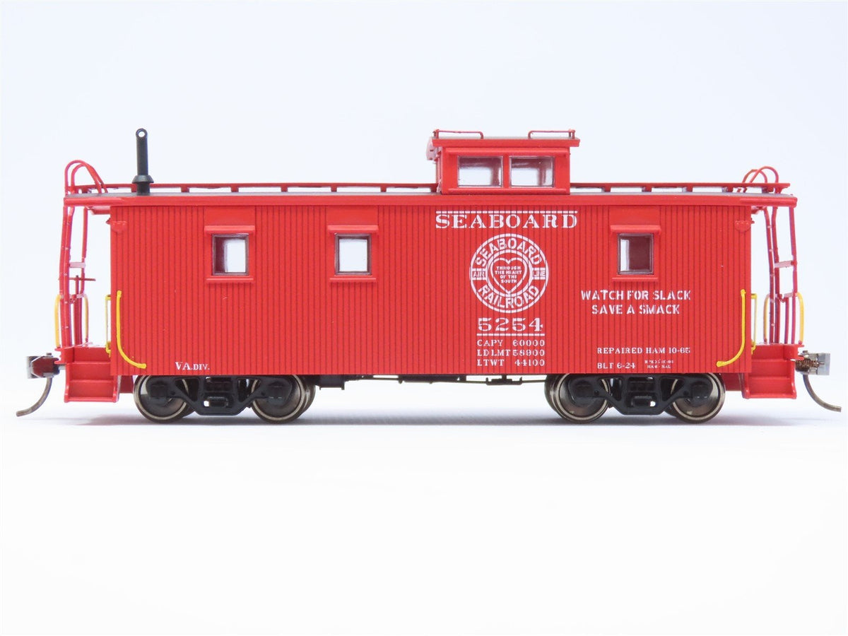 HO East Coast Railroads ECRR-63/64 SAL Seaboard Air Line 36&#39; Wood Caboose Set