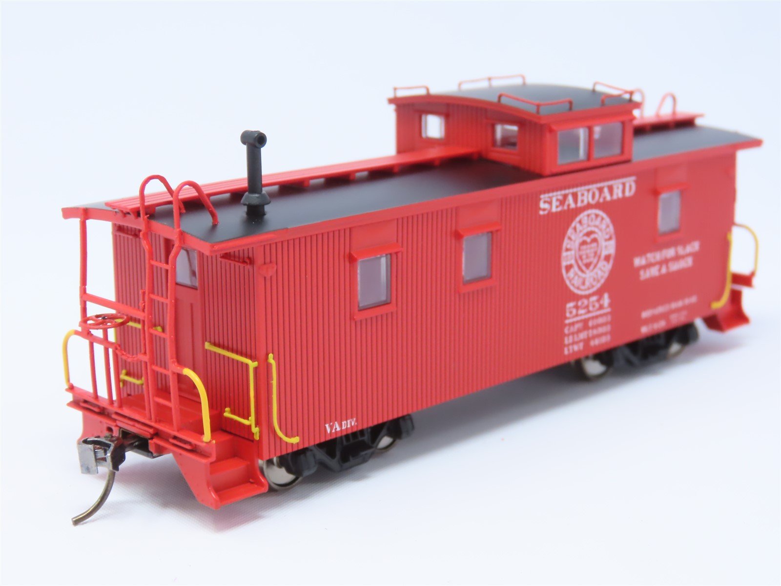 HO ECR East Coast Railroads ECRR-64 SAL Seaboard Air Line 36' Wood Caboose #5254