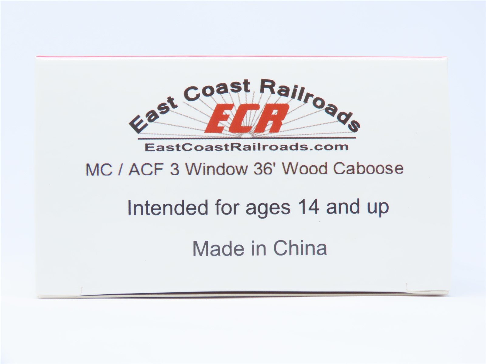 HO ECR East Coast Railroads ECRR-64 SAL Seaboard Air Line 36' Wood Caboose #5254